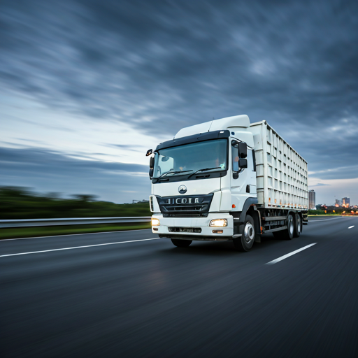 Global Logistics Systems car carrier on the highway